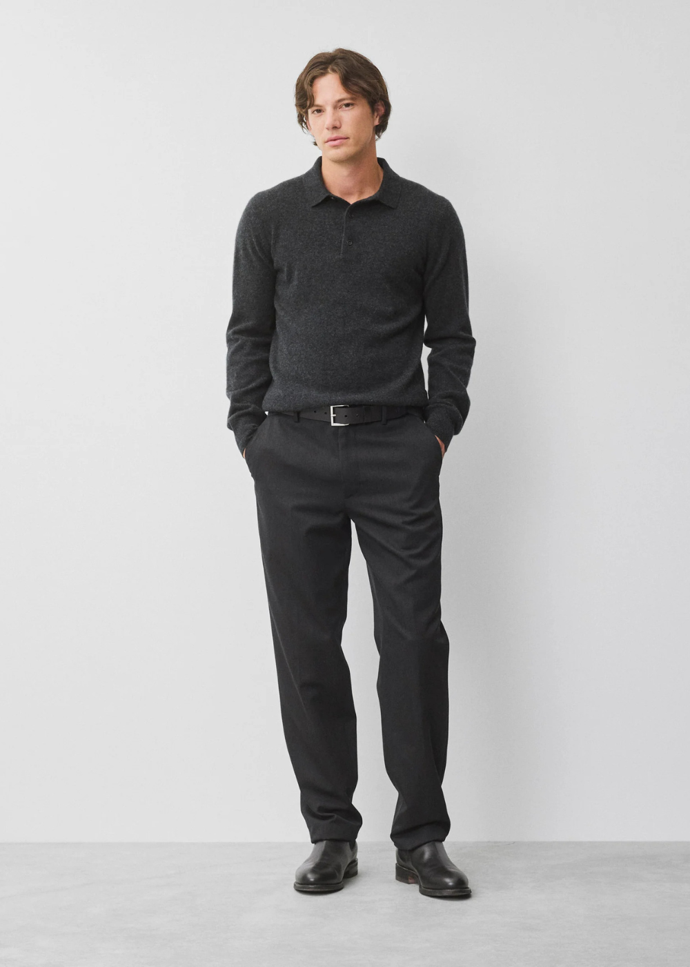 Wool Gabardine Service Pant