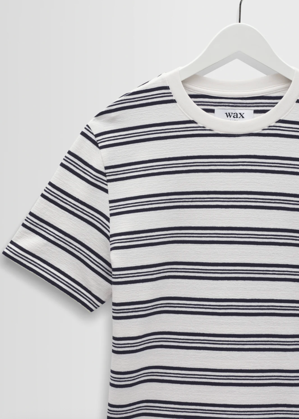 Dean SS Tee Thin Textured Stripe