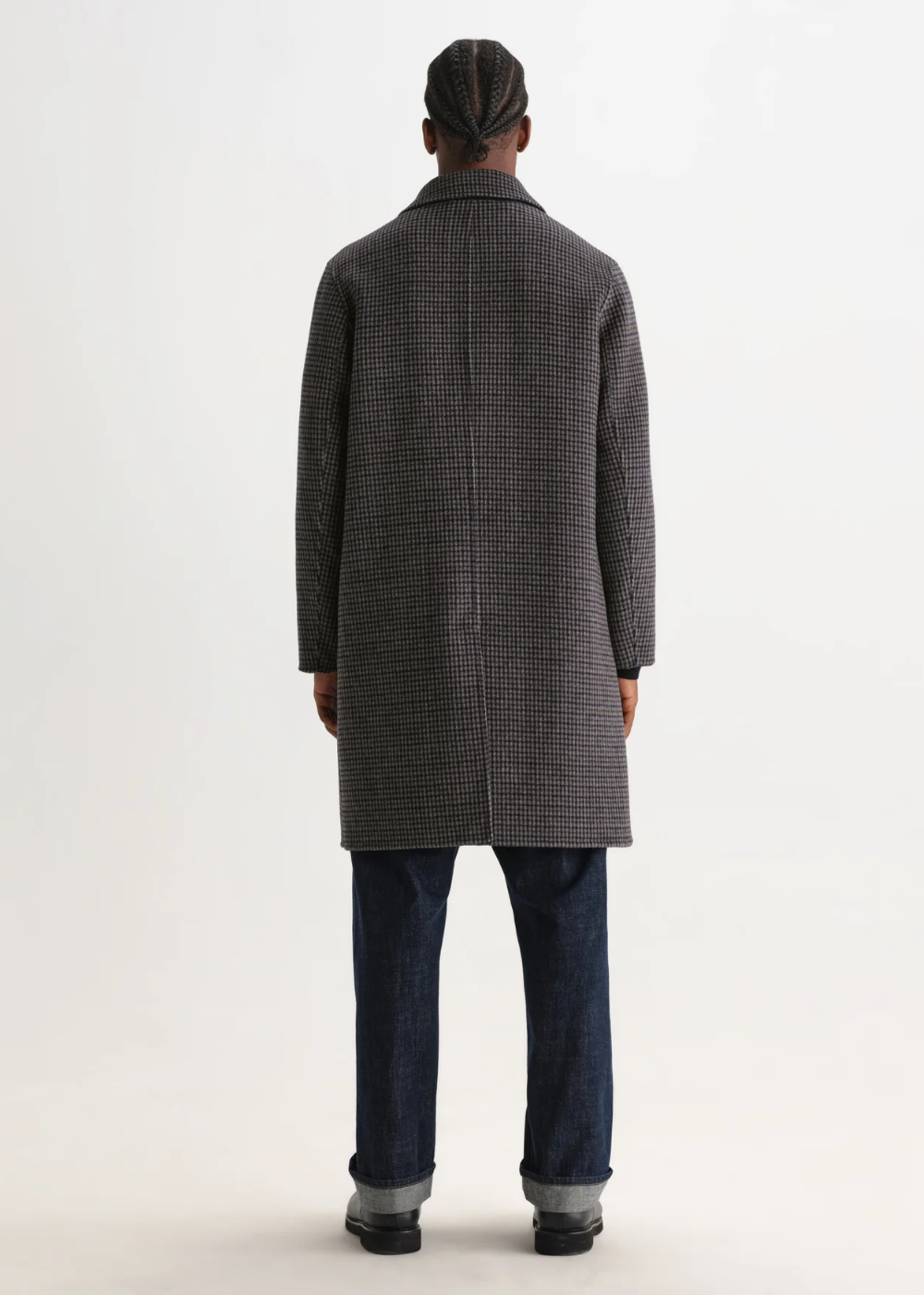 Stan Coat Double Face Check