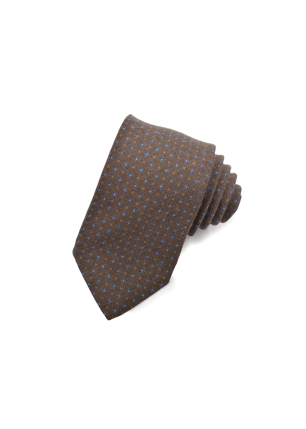 Silk Tie Diamond Pin Dot - Tan/Sand - Dion Canada - Danali