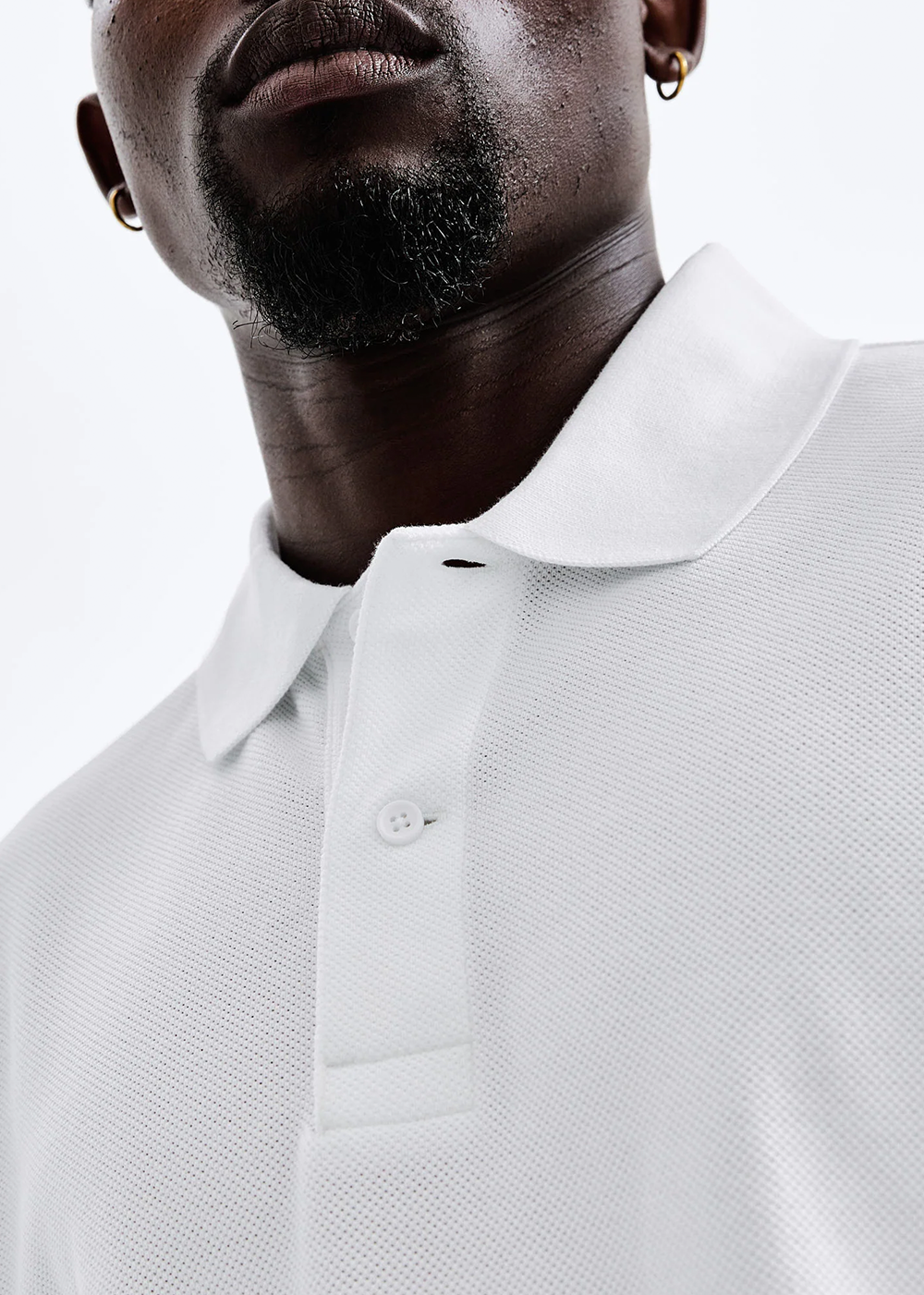Athletic Pique Polo - White - Reigning Champ Canada - Danali - RC-1471