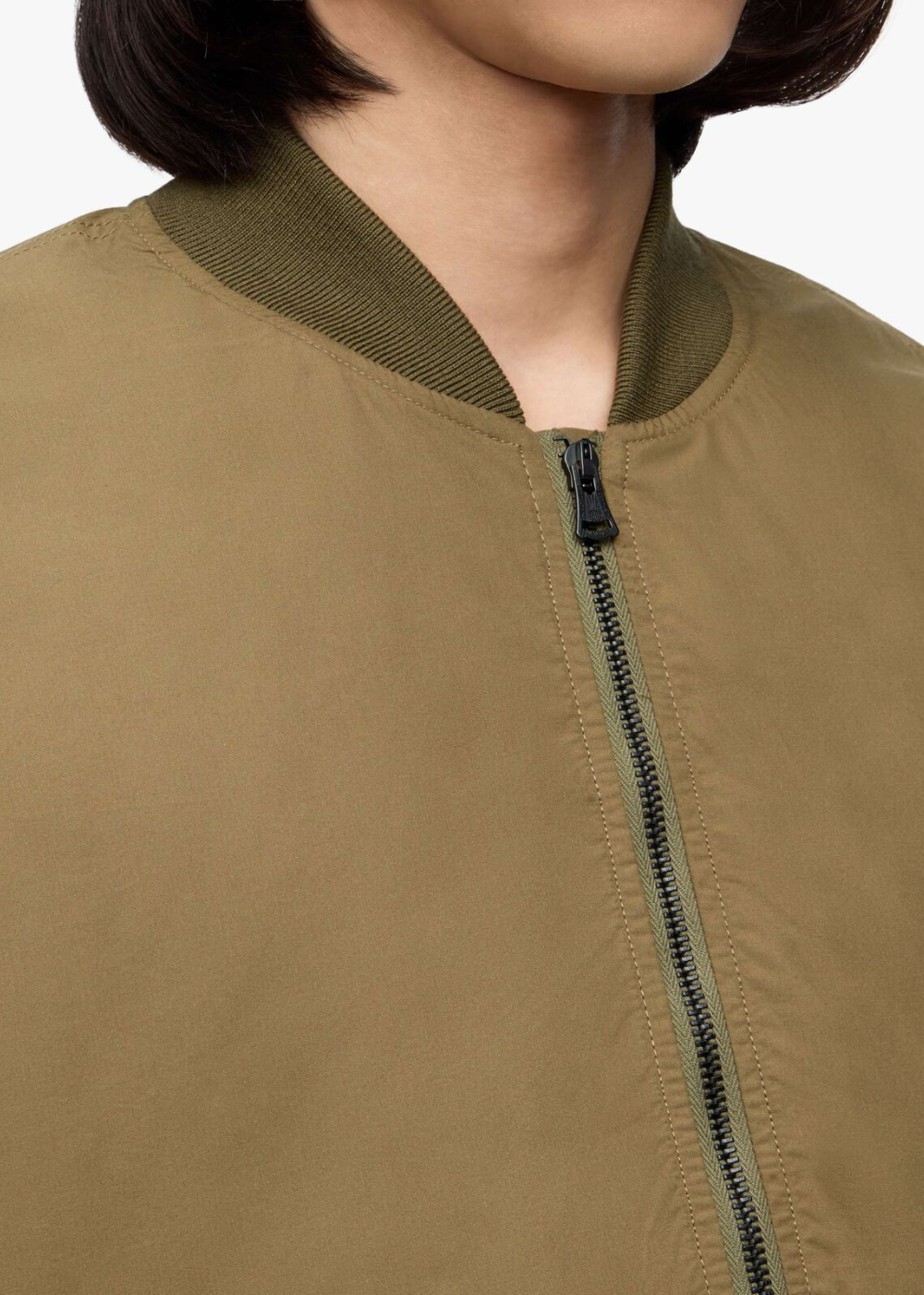 Cotton Silk MA-1 Jacket