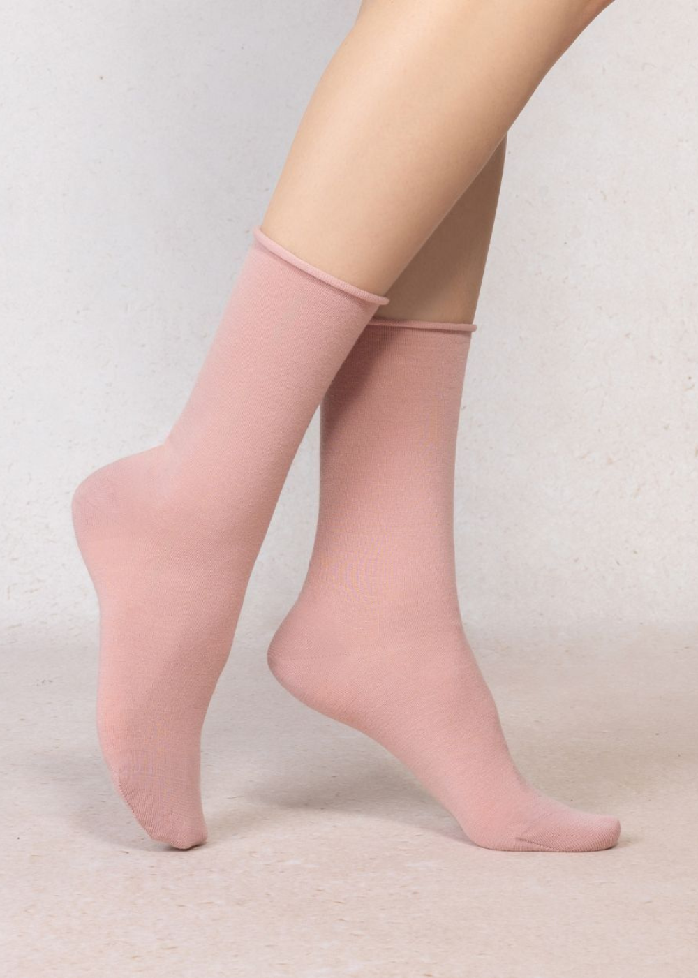 Fine Wool Socks With Cotton Inside