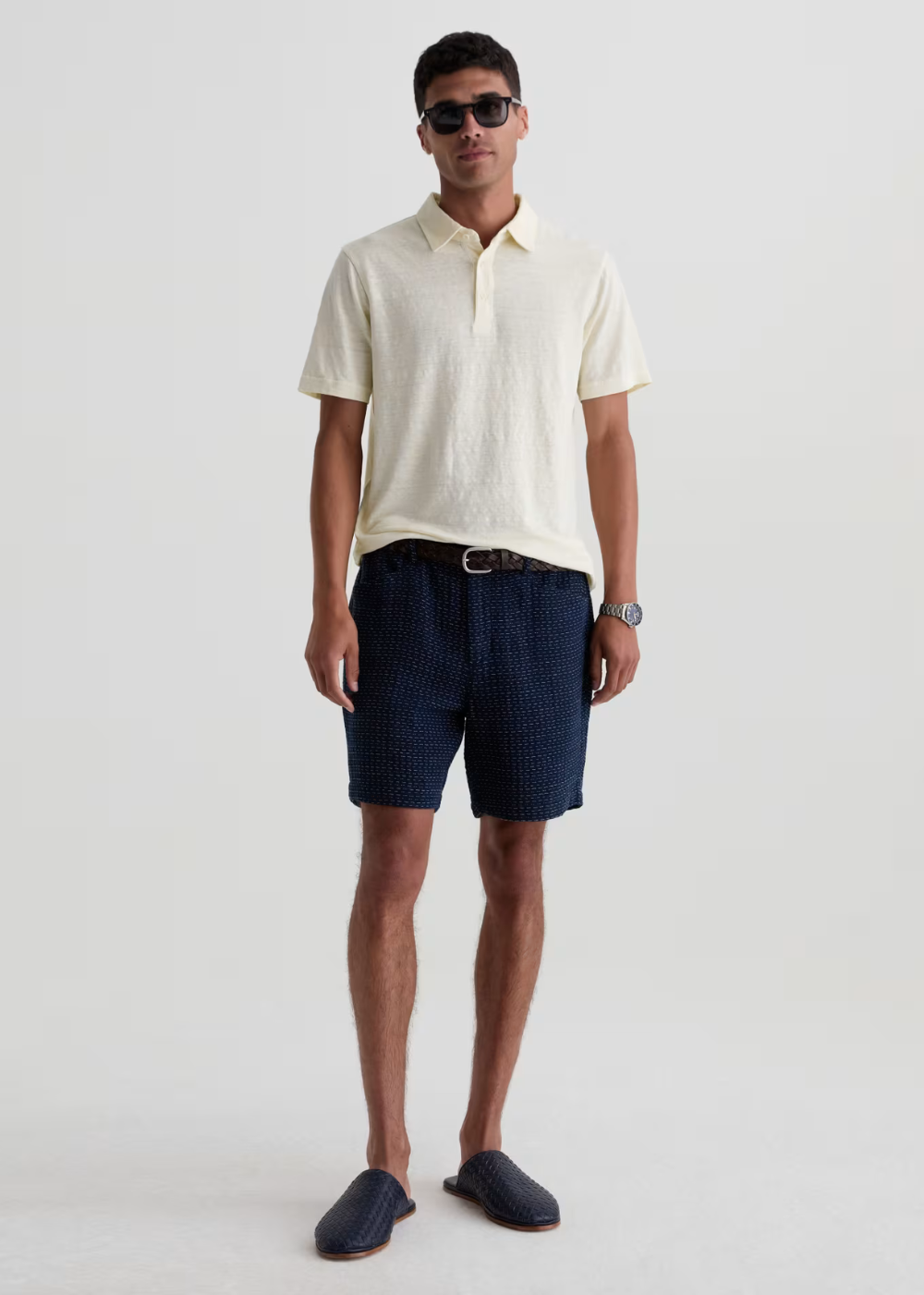 Bryce Linen Polo T-Shirt