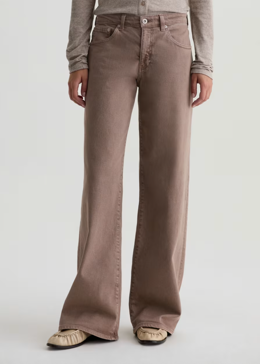 Adria Low Rise Wide Leg Jean