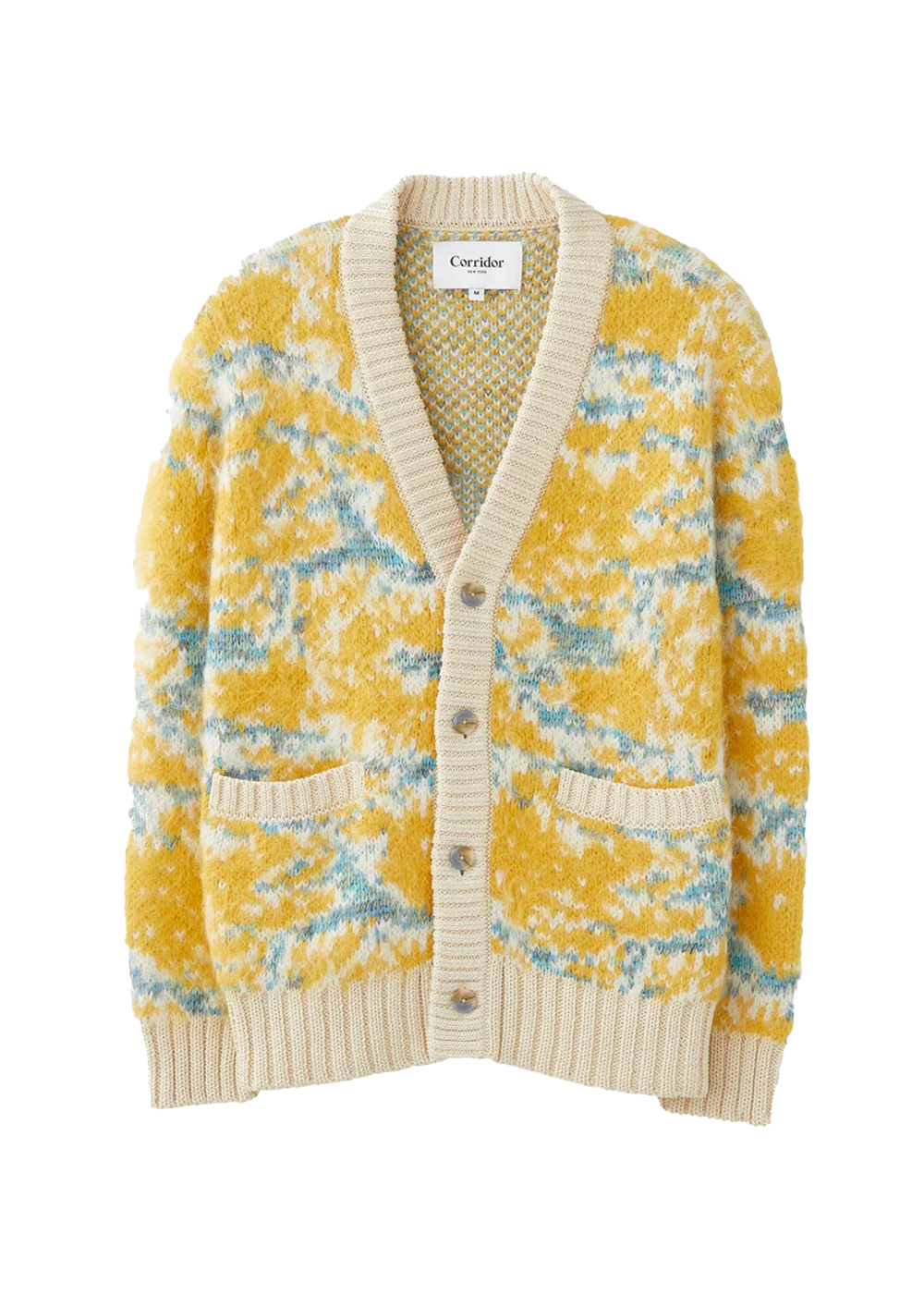 Mohair Camo Cardigan