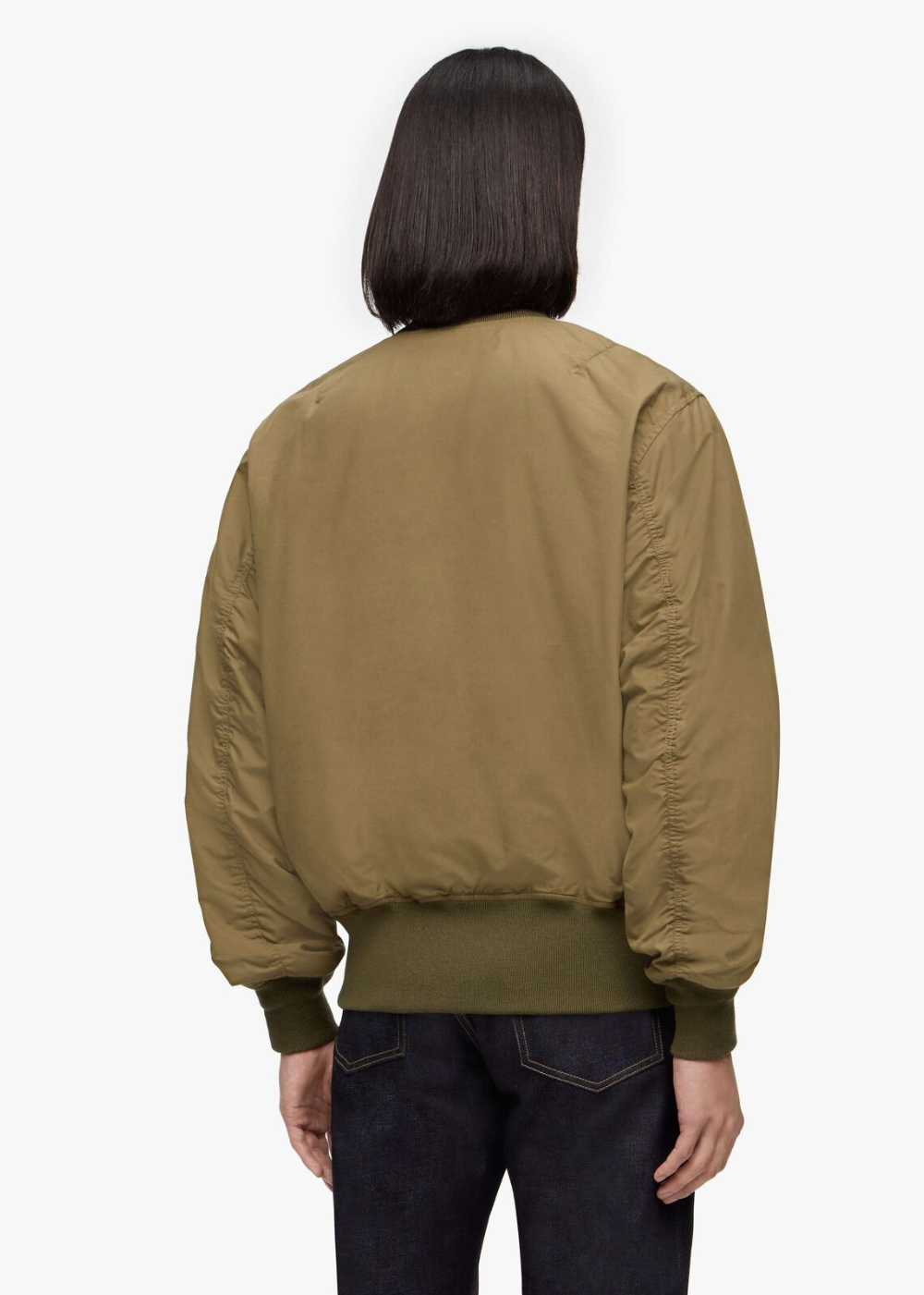 Cotton Silk MA-1 Jacket