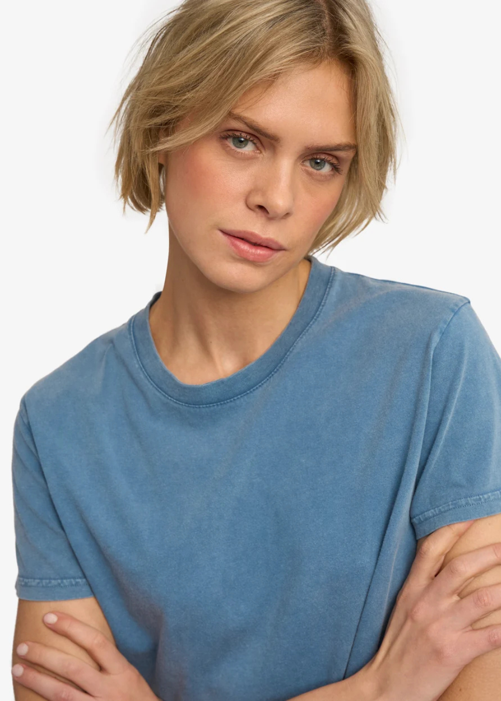 Organic Boxy Crop Tee