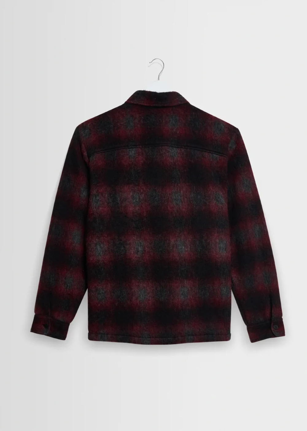 Whiting Overshirt Elm Wool Blend Check