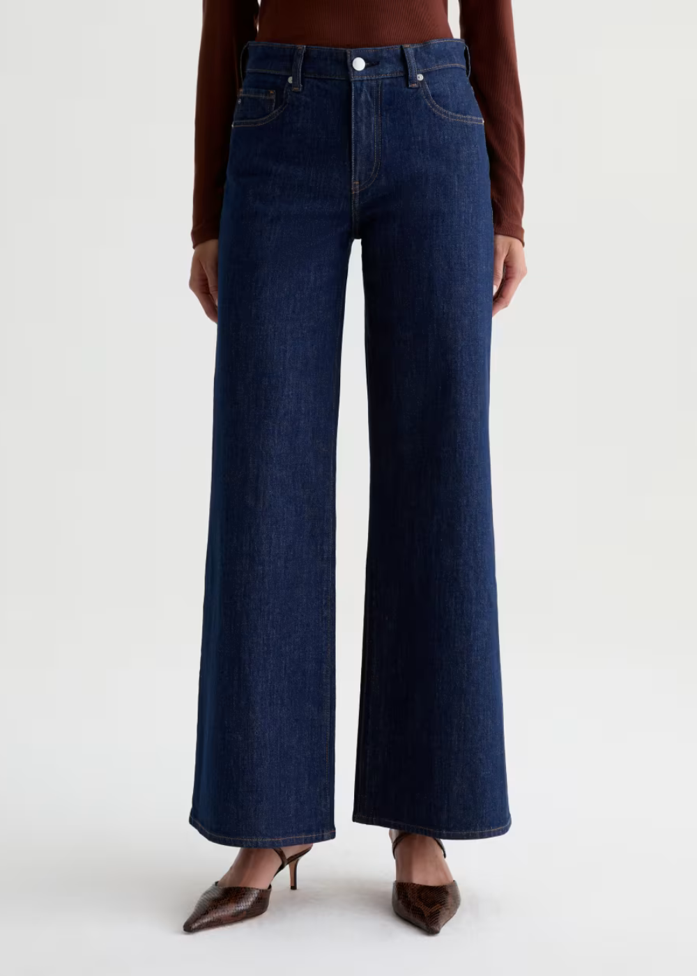 Saige High Rise Wide Leg Jean