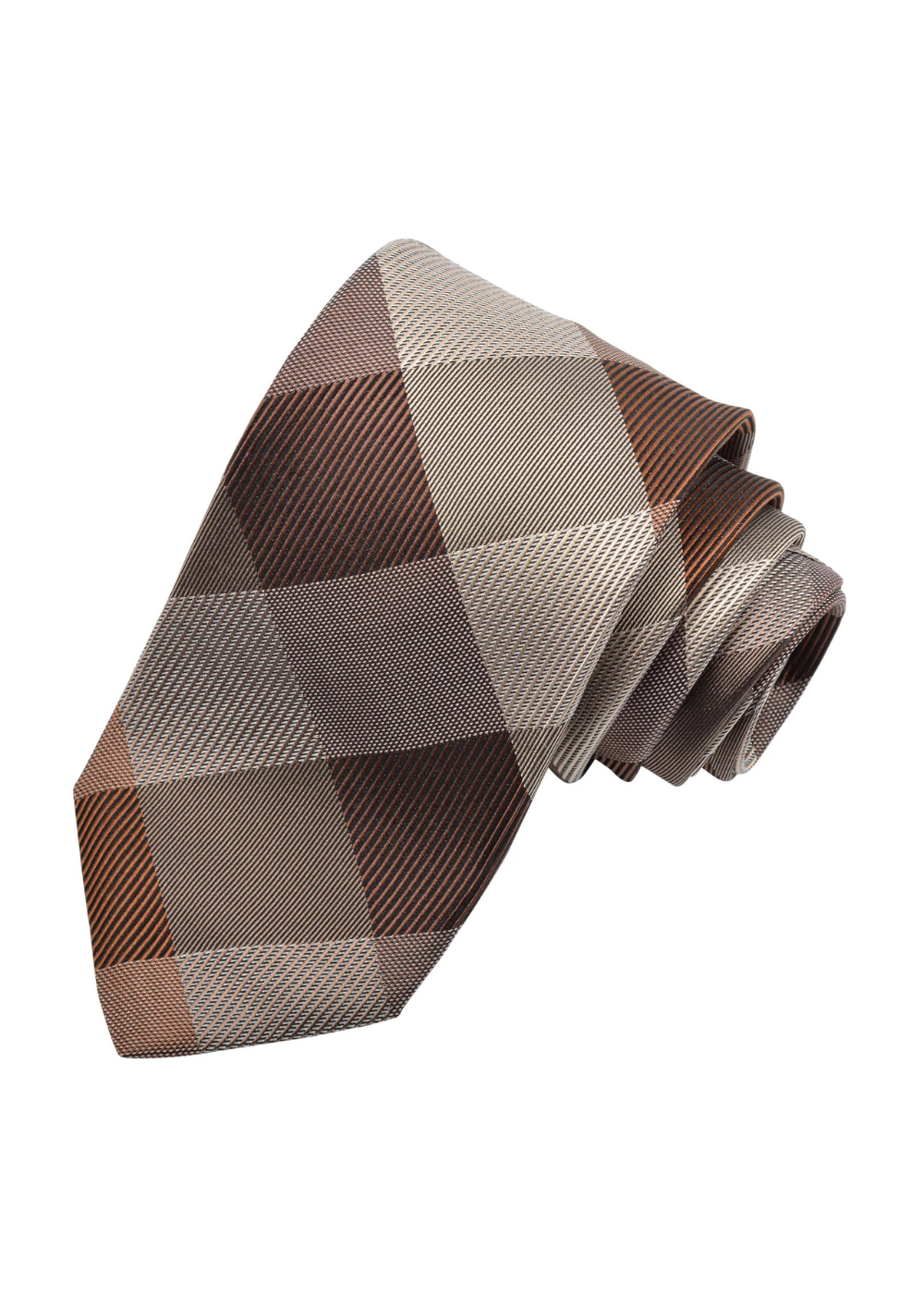 Italian Silk Jacquard Tonal Stripe Tie