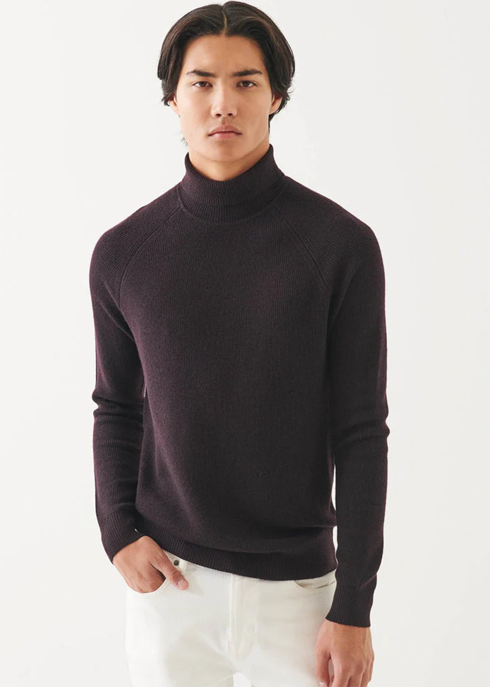 Extra-Fine Merino Turtleneck Sweater