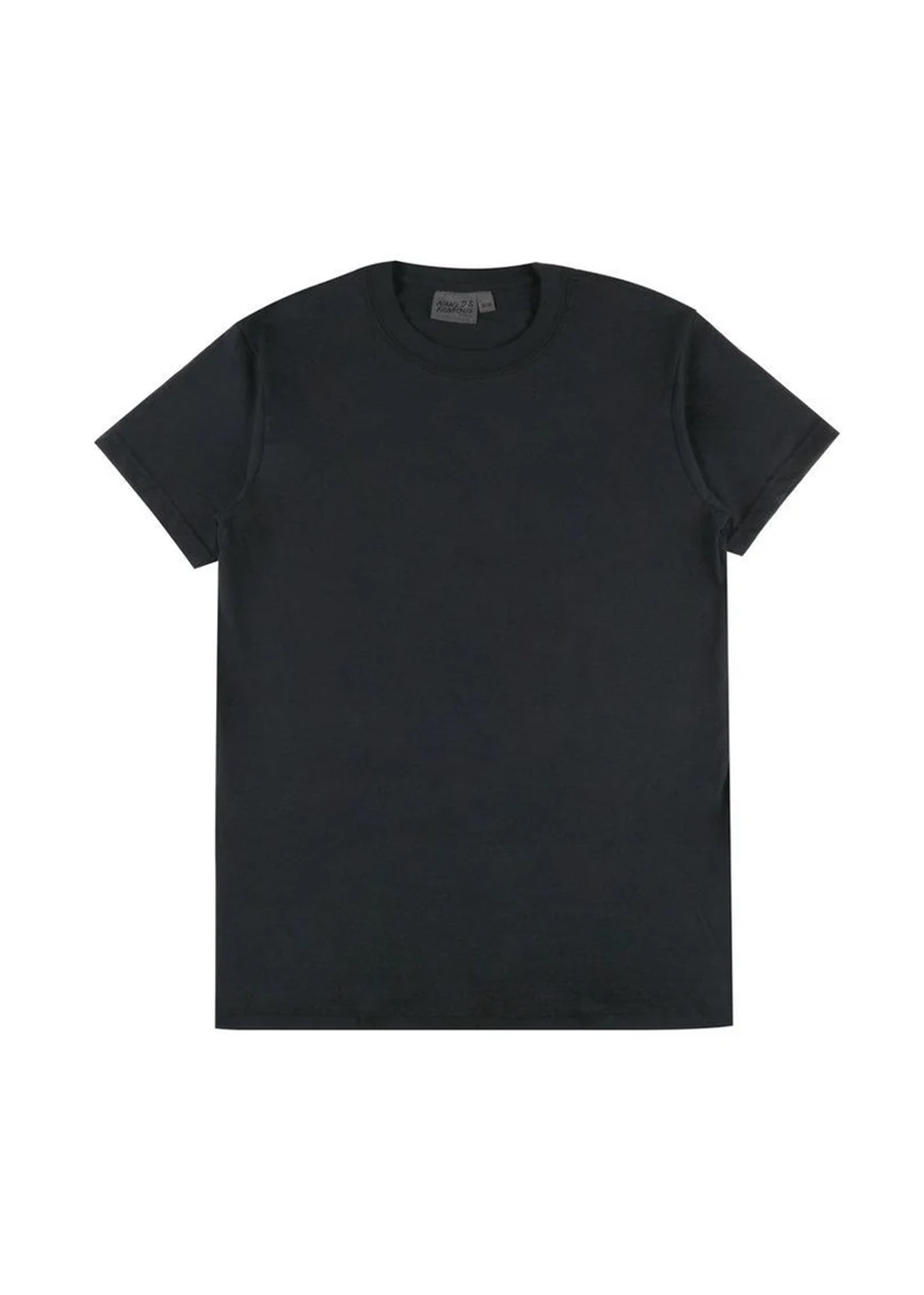 Circular Knit T-Shirt - Black - Naked and Famous Denim Canada - Danali