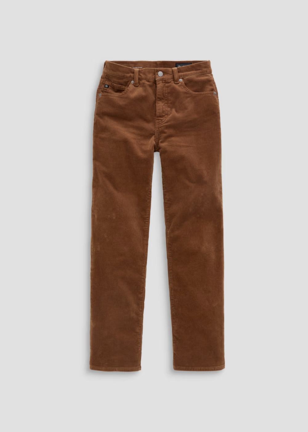 Brinley Mid Rise Straight Leg Corduroy Pant