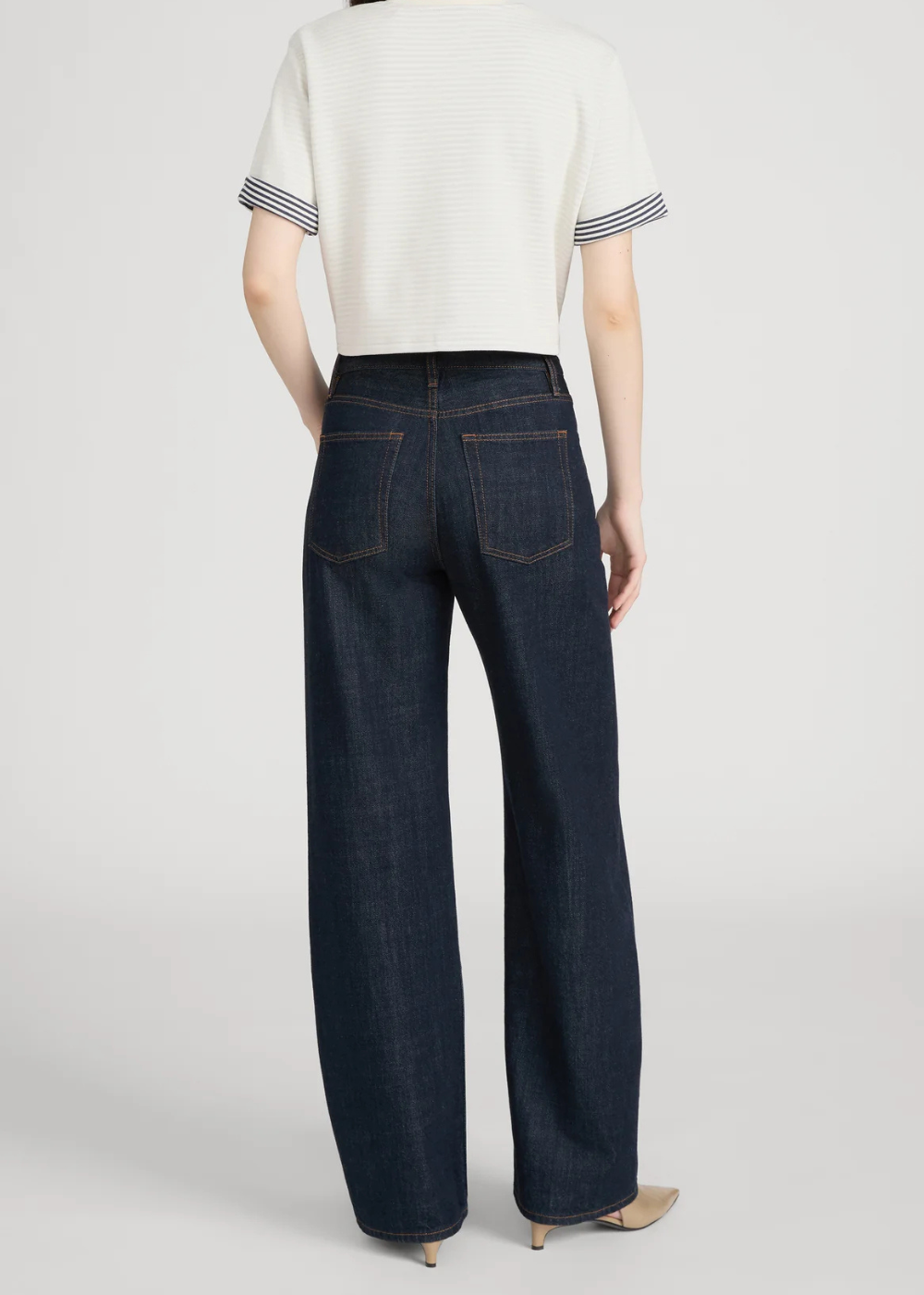 The Stripe Cuff Top