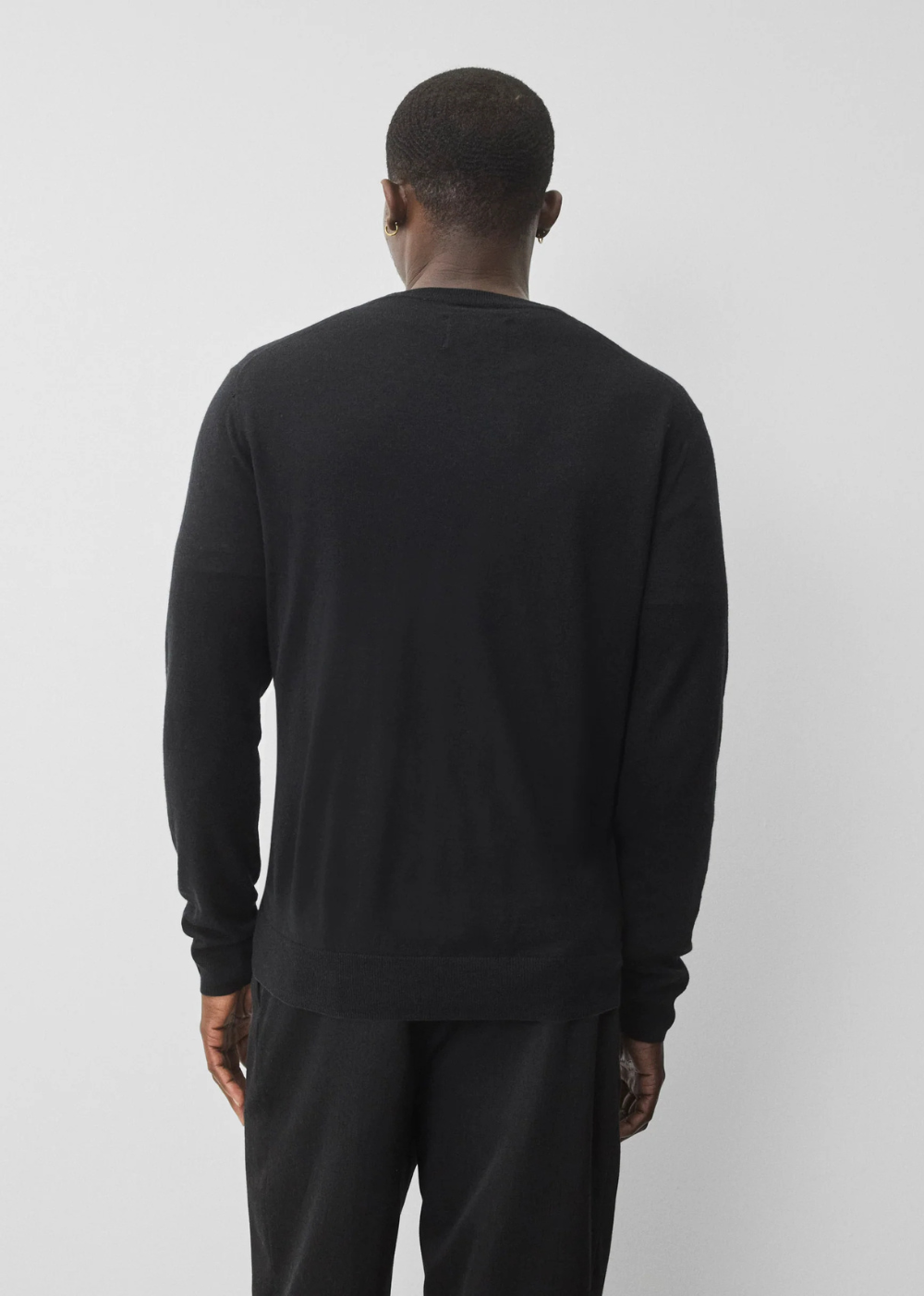 Silk Cashmere Gallery Crewneck