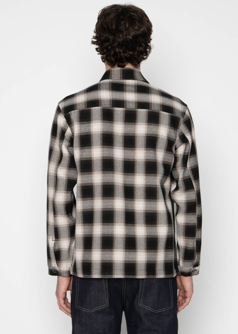 Work Shirt - Trippy Ombre Plaid