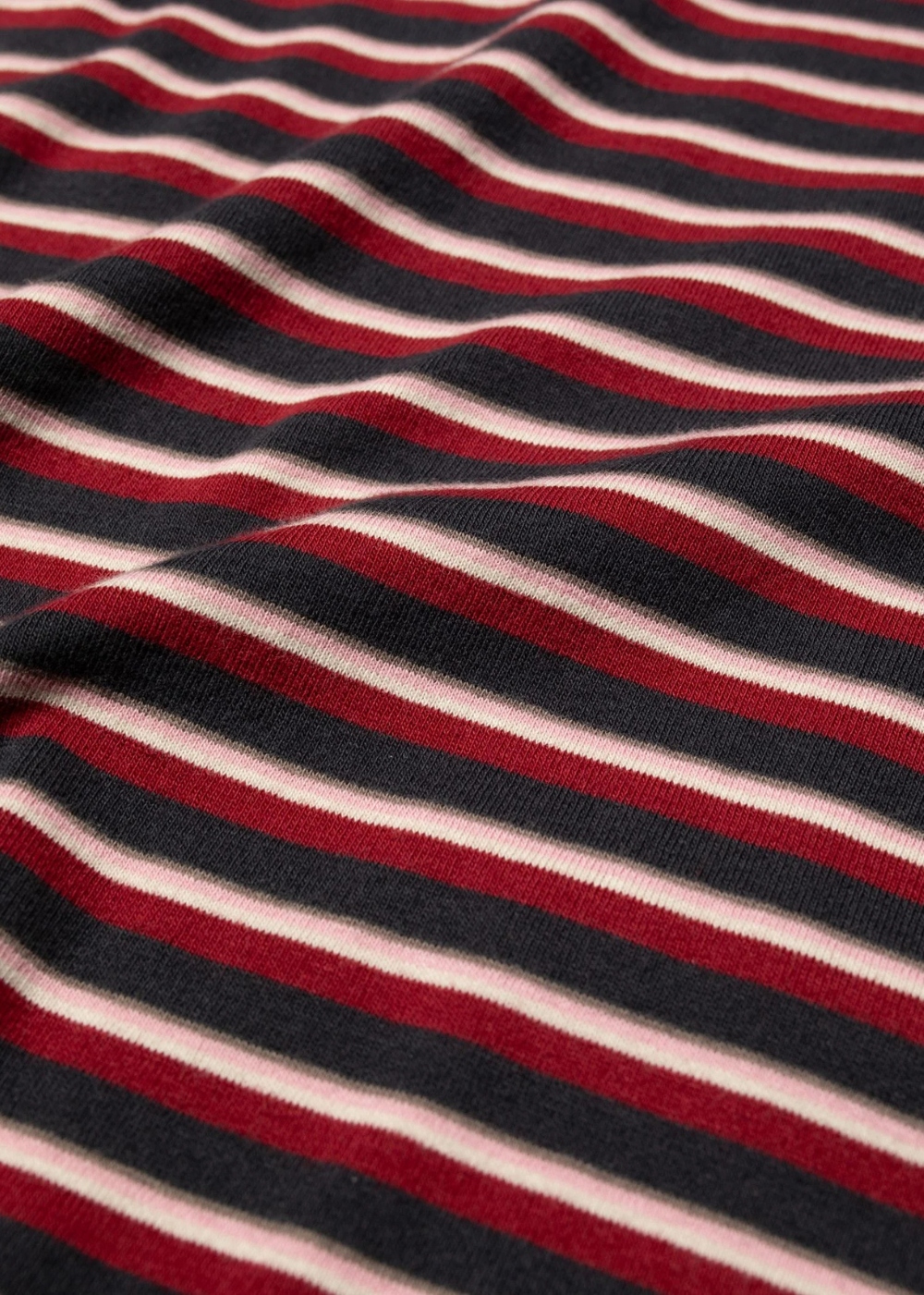 Jessy LS T-Shirt Striped Rib