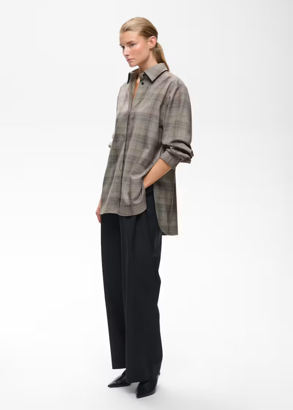 Checkie Shirt Jacket