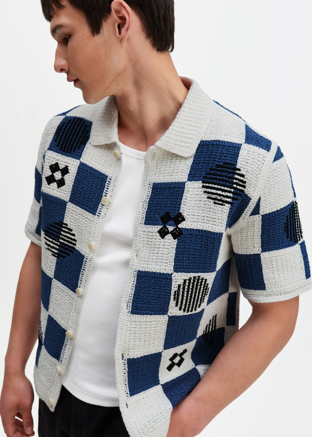 Porto Shirt Square Crochet