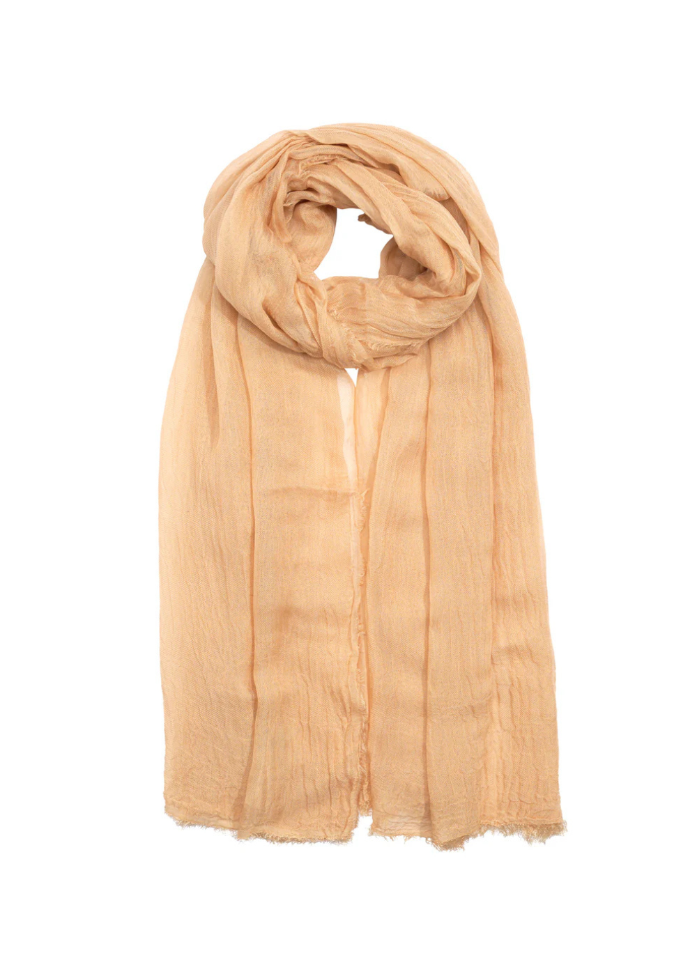 Essential Modal Silk Blend Crinkle Wrap