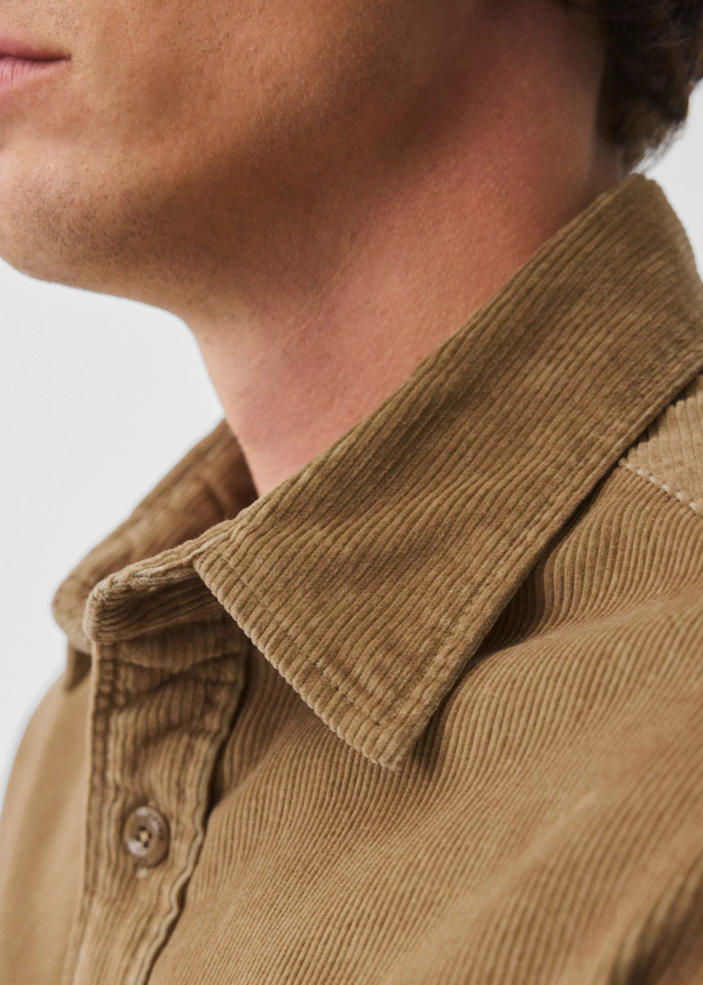 Corduroy Campus Standard Overshirt