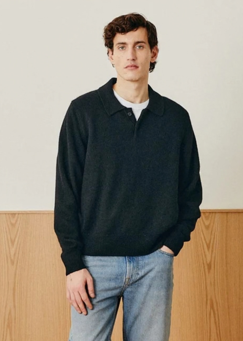 Brushed Alpaca Polo