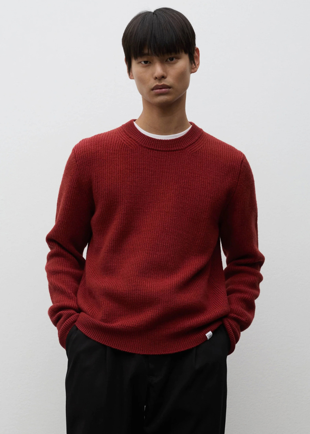 Henning Cotton Wool Rib Sweater