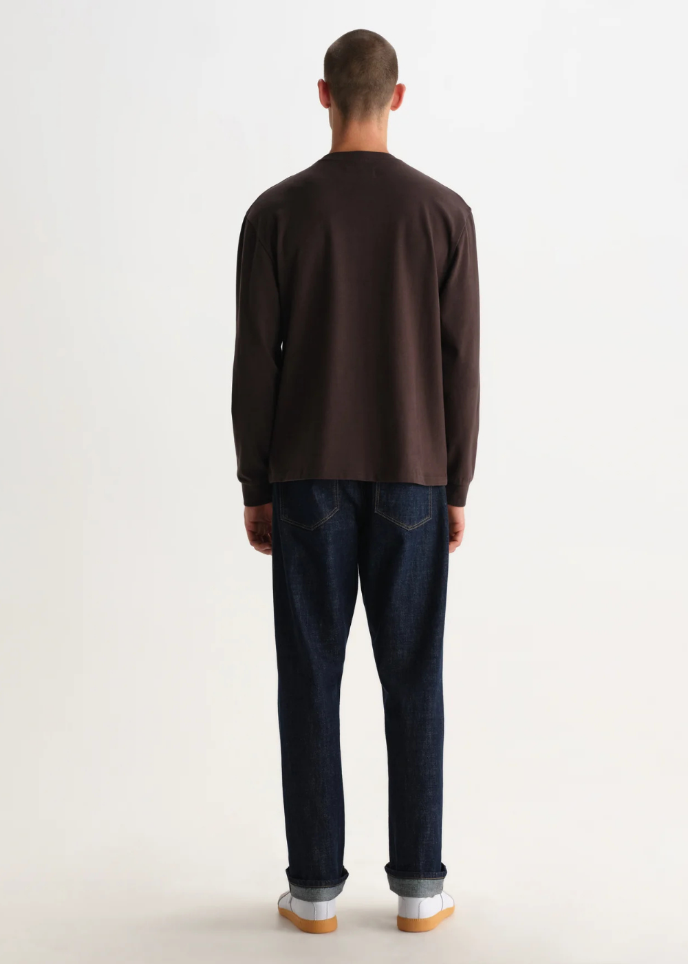 Hayden L/S Tee Emorised Cotton