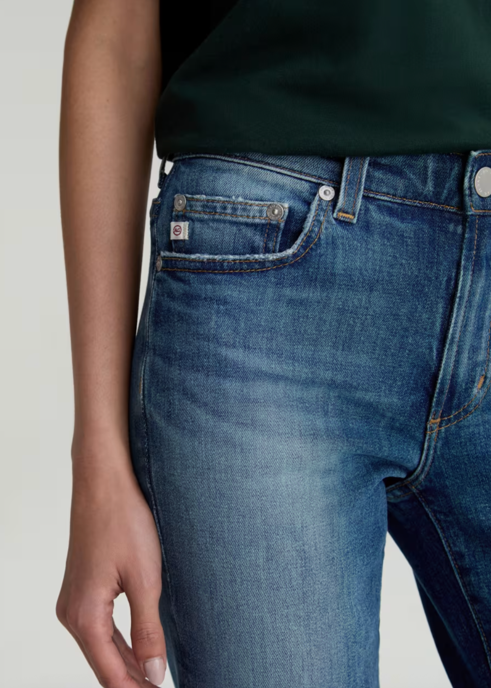 Sandra Low Rise Straight Leg Jean