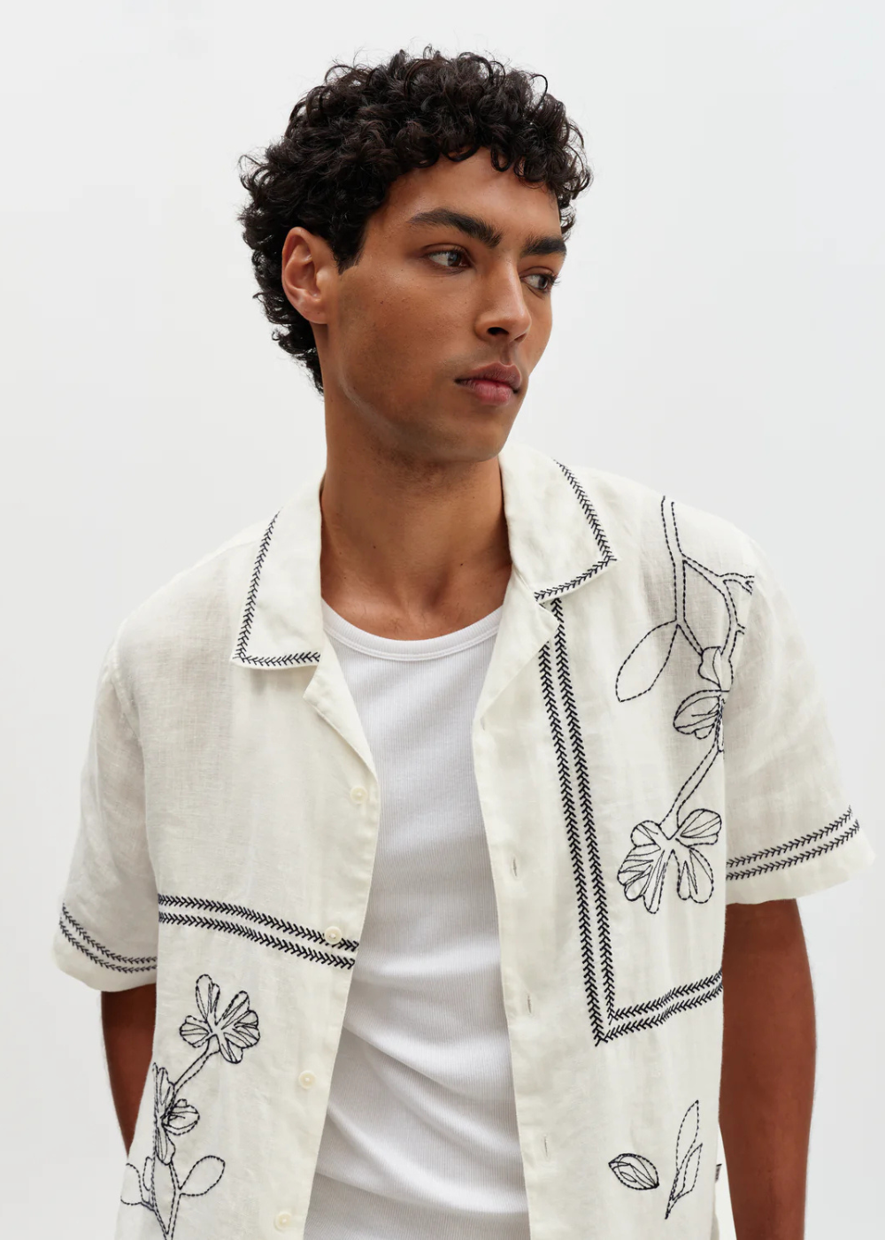 Didcot SS Shirt Grid Flower