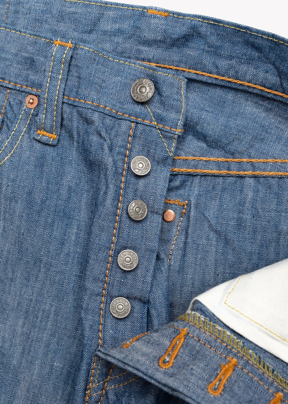 14oz Slub Chambray - Regular Straight Jean
