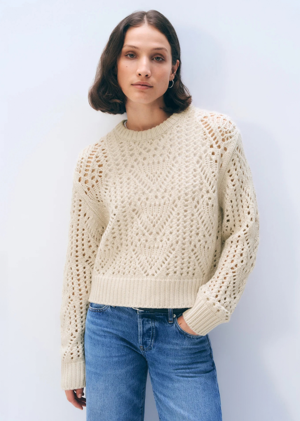 Cashmere Blend Crewneck