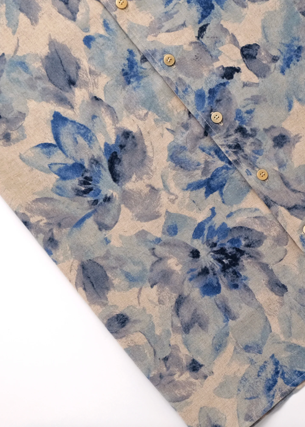 Indigo Bloom Short Sleeve Havana Shirt