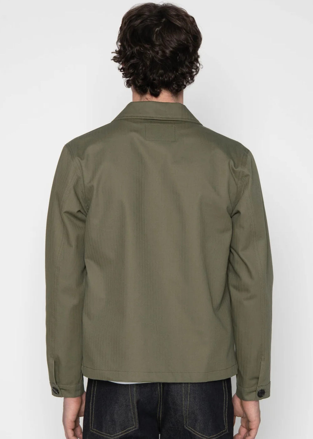 Utility Jacket - 1940s Military Organic Herringbone