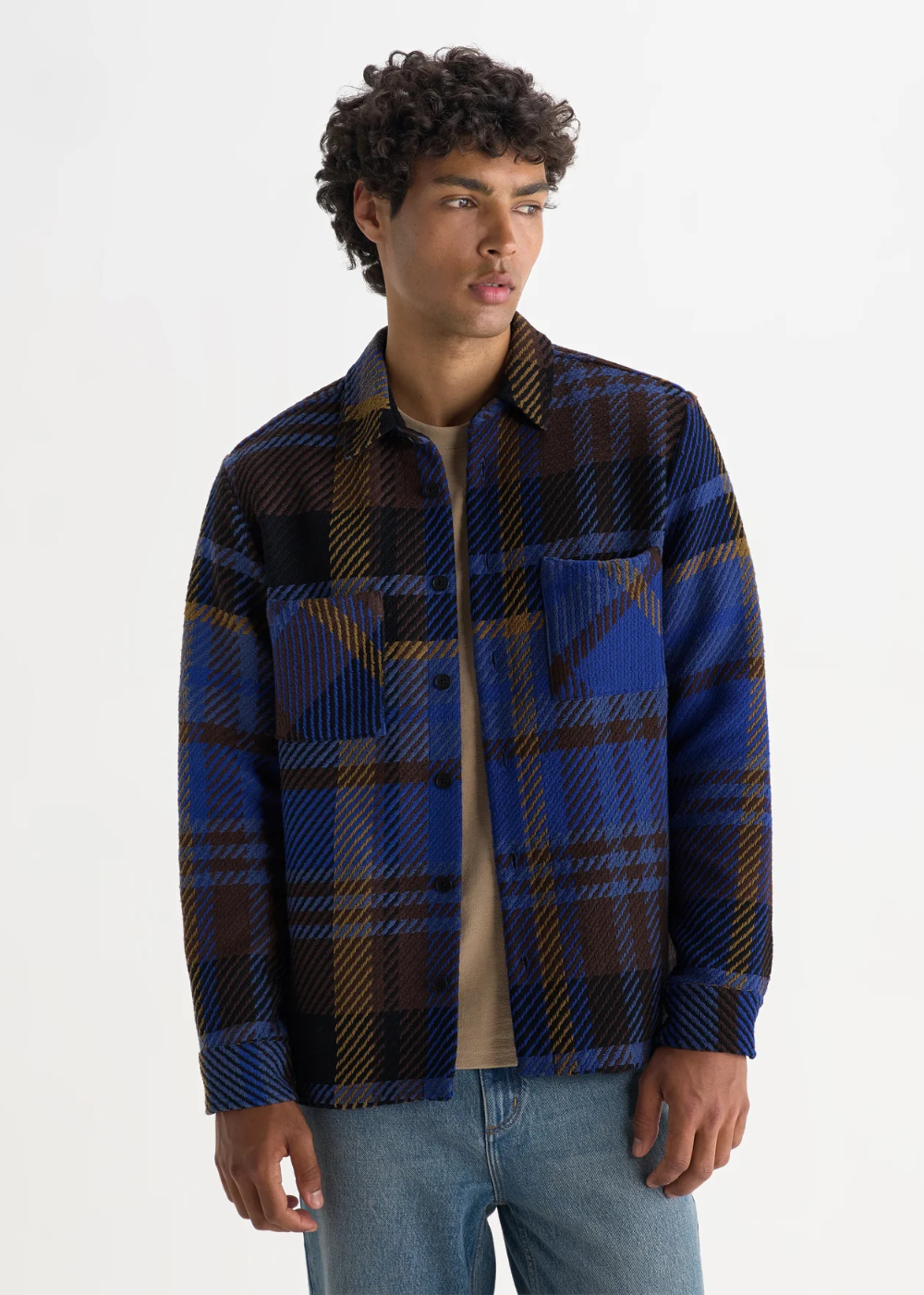 Whiting Overshirt Bold Check