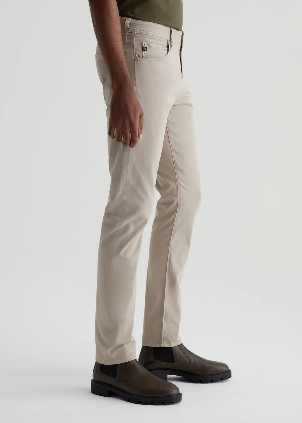 Dylan Slim Skinny Sateen Pant - Desert Stone - AG Jeans Canada - Danali - 1139SUDEEE