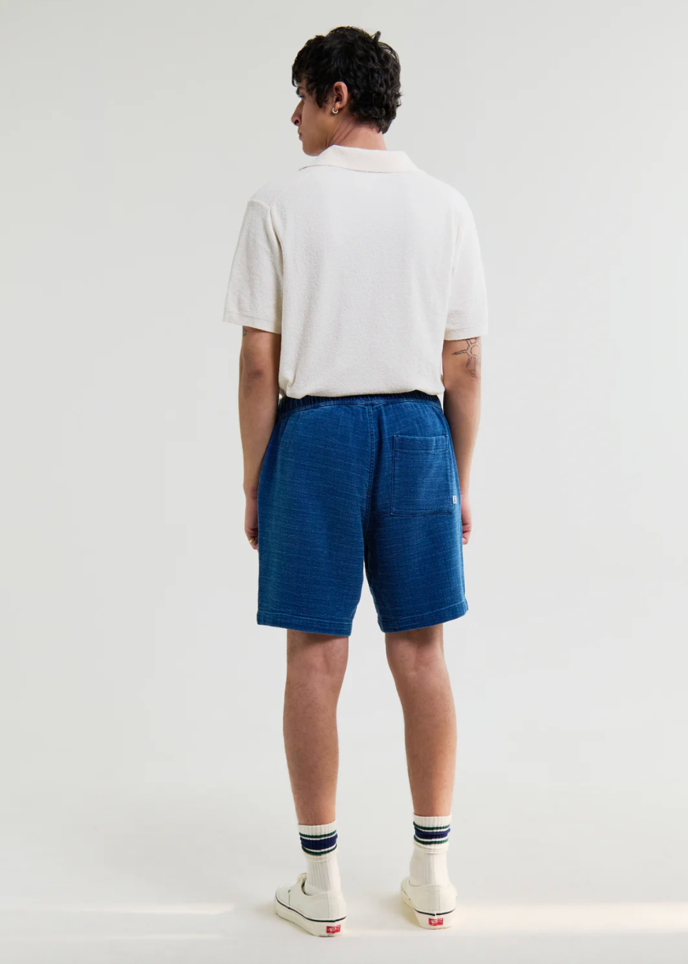 Kurt Short Cotton Double Cloth
