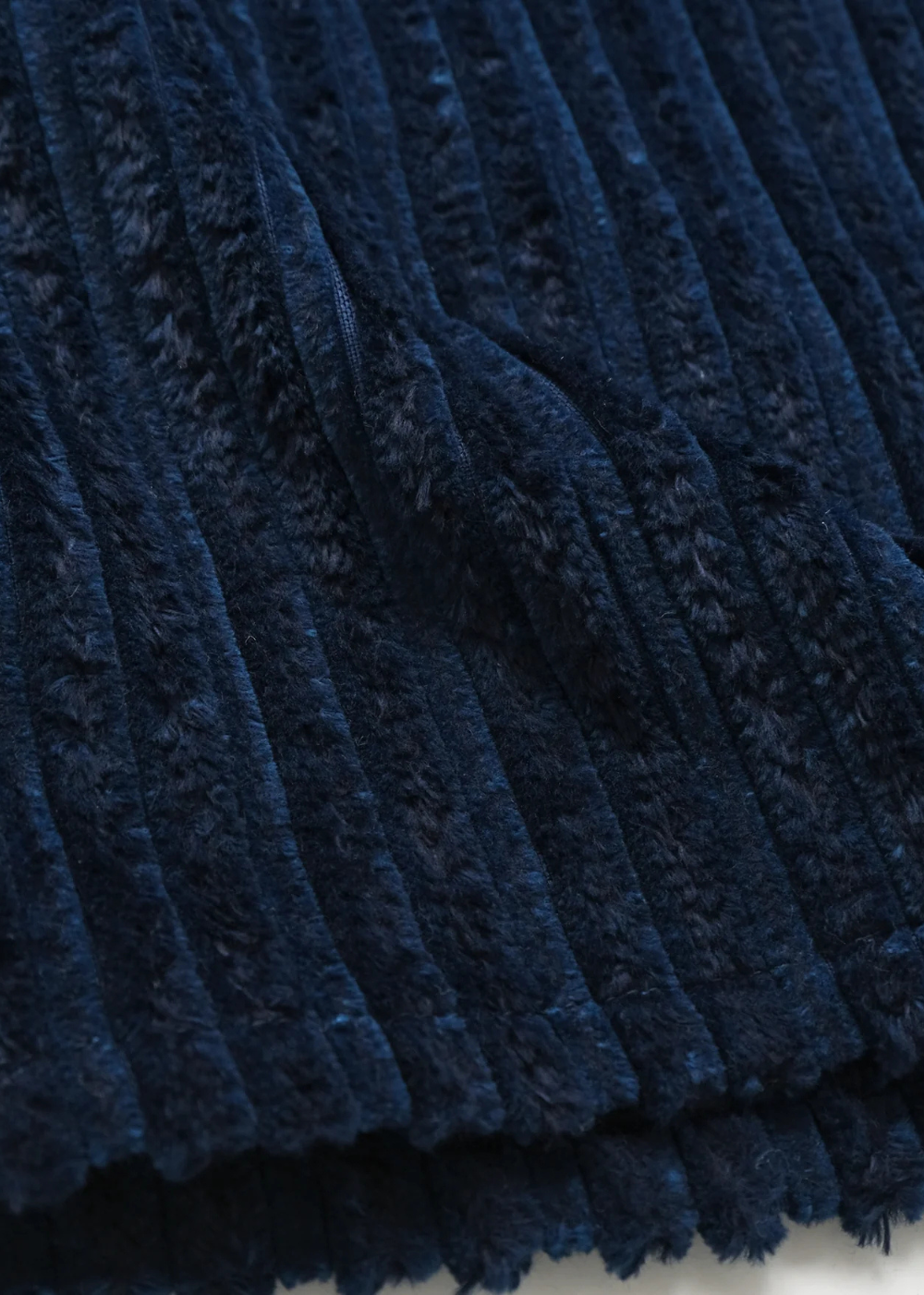 Navy Jumbo Corduroy Club Shirt
