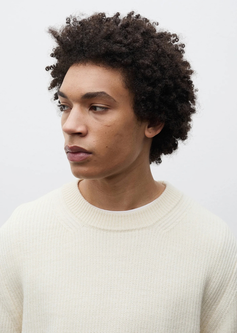 Henning Cotton Wool Rib Sweater