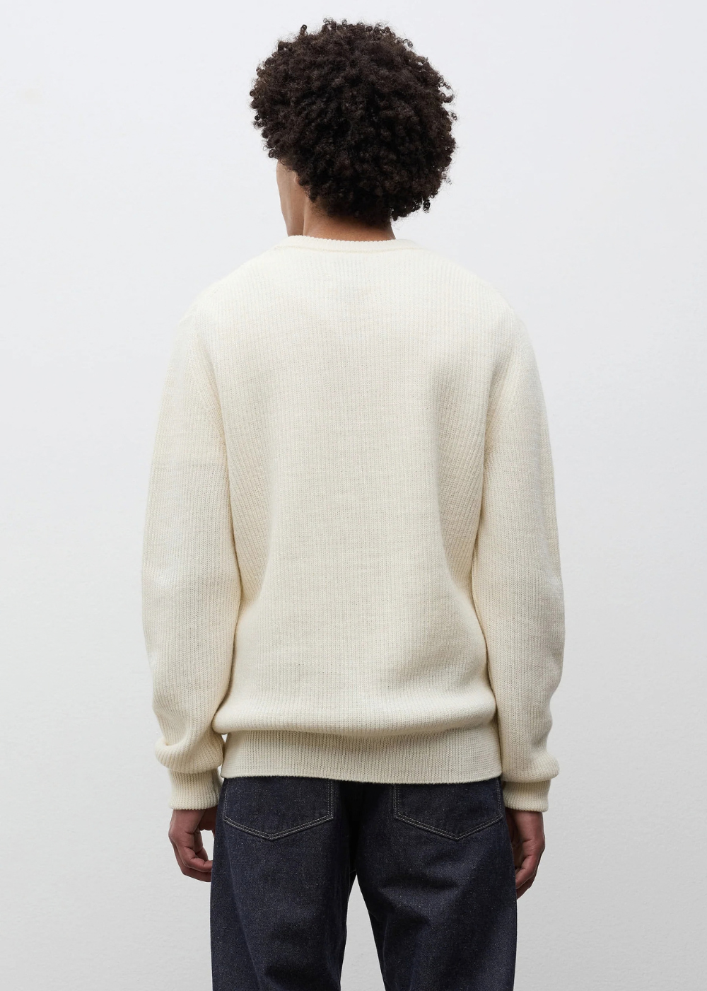 Henning Cotton Wool Rib Sweater