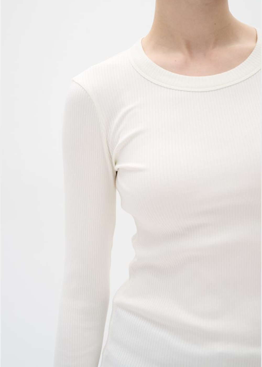 Dagna Long Sleeve T-Shirt - Pure White - InWear Canada - Danali