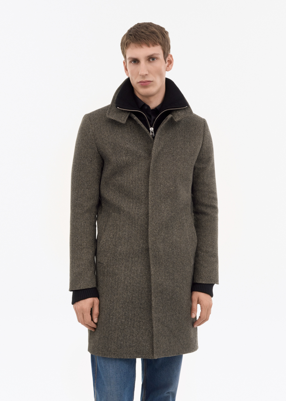 Aleric Structured Wool Coat