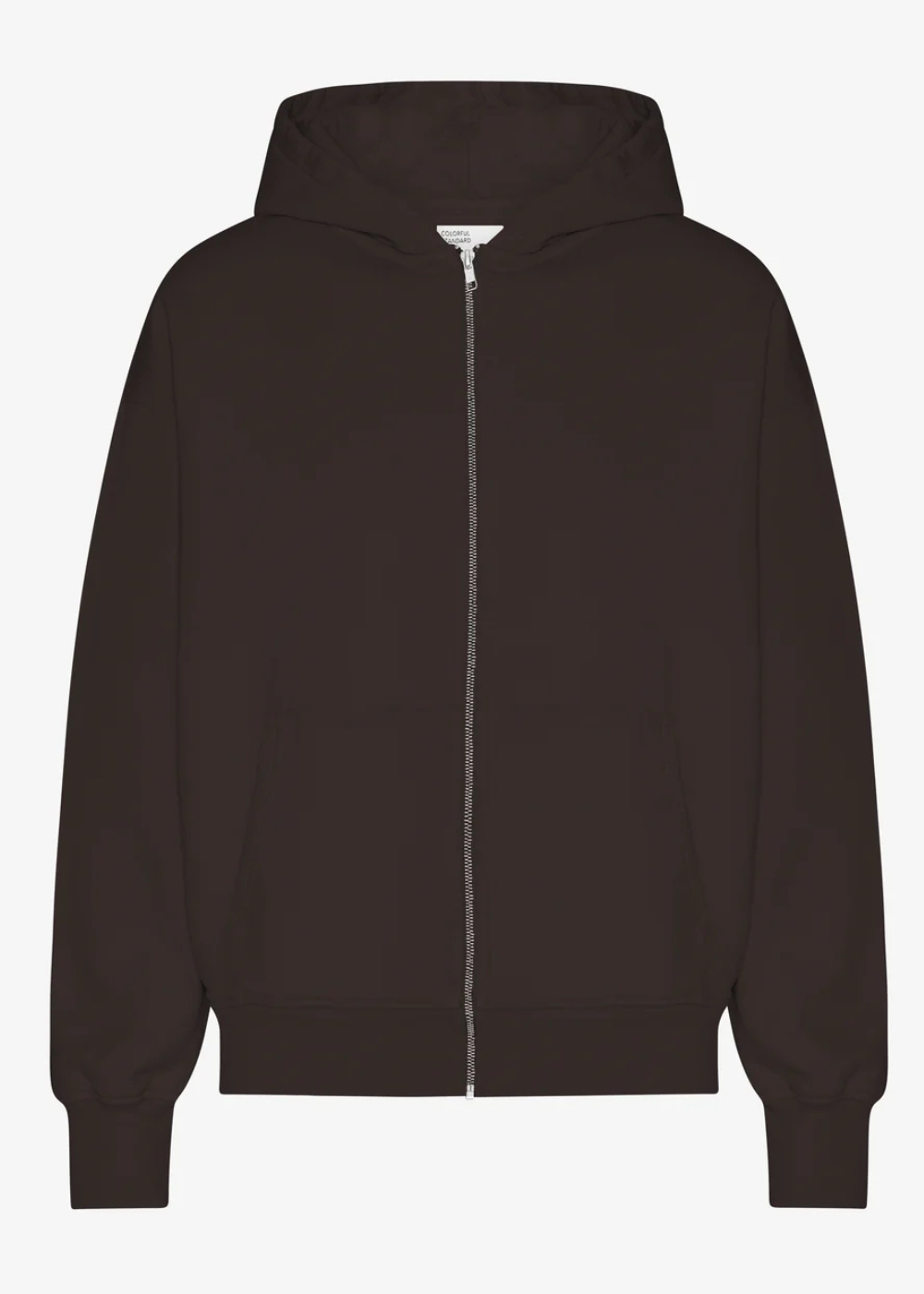 Organic Oversized Zip Hoodie