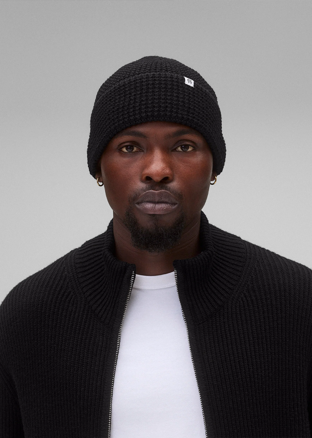 Waffle Knit Beanie