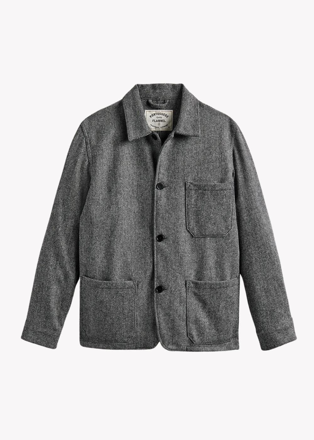 Labura Herringbone Wool Jacket
