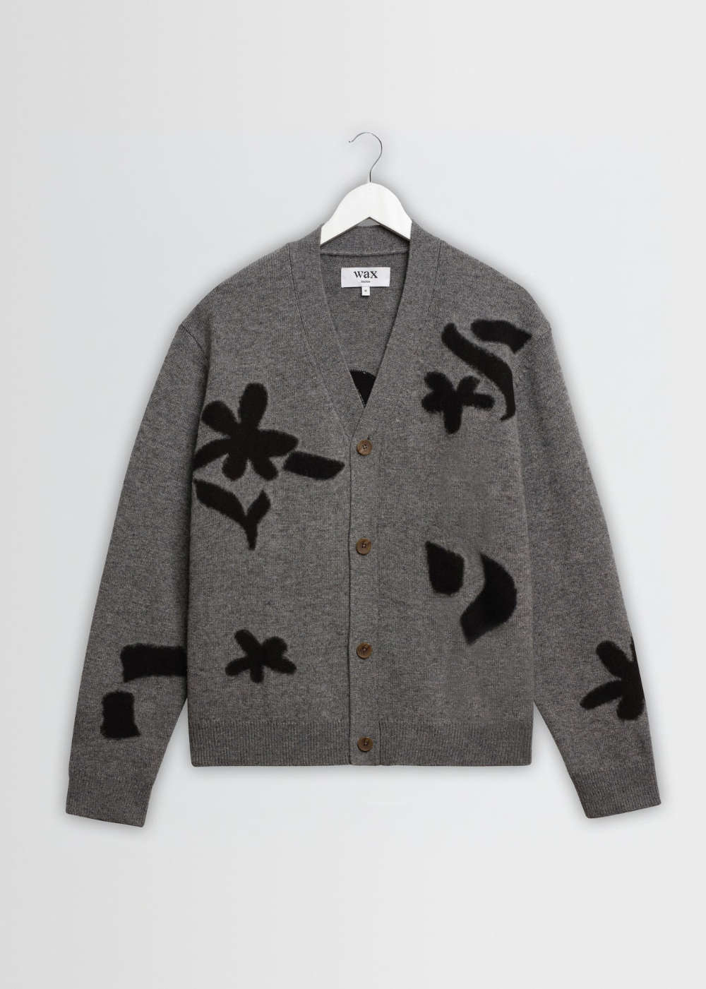 Walker Cardigan Felted Applique