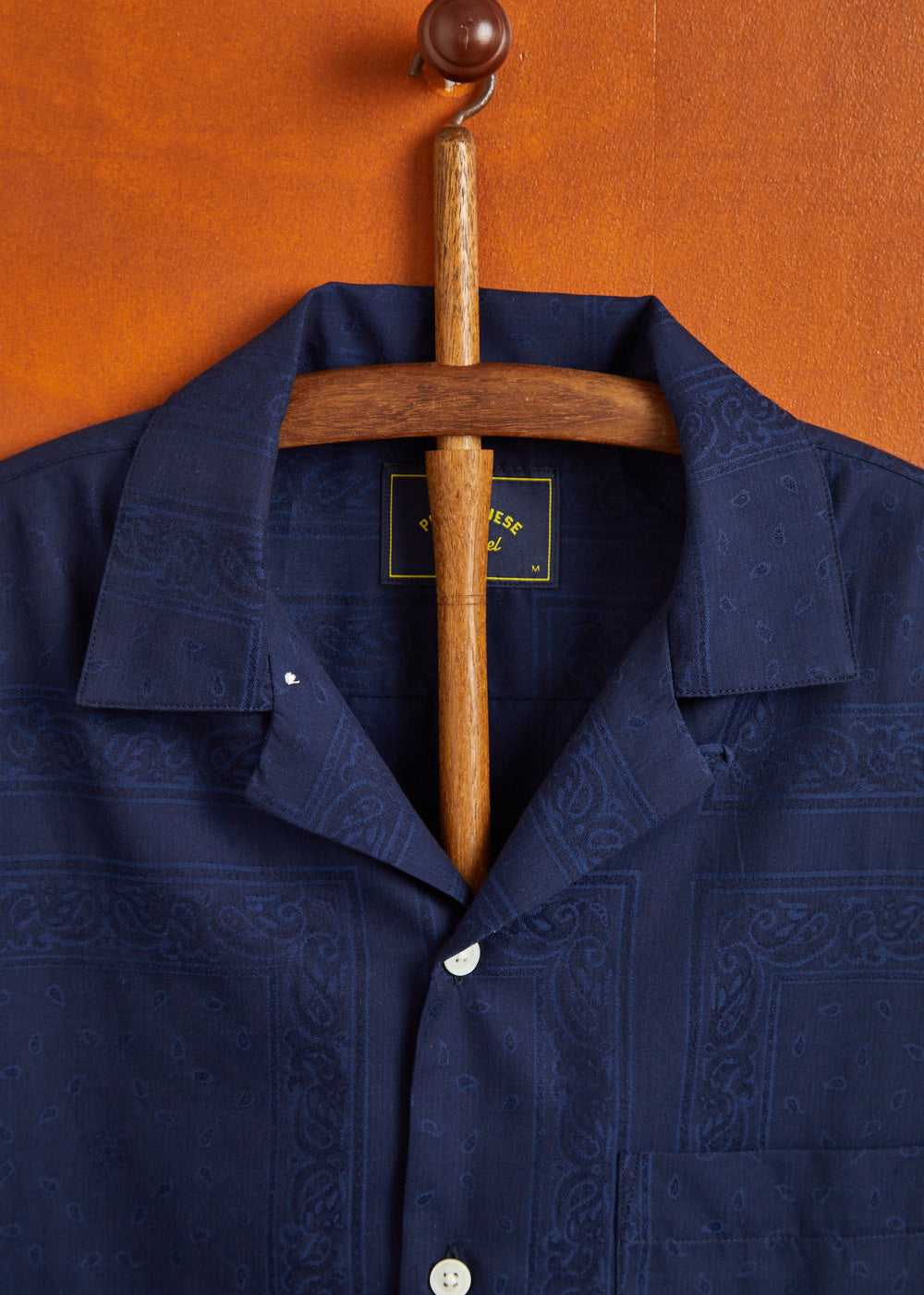 Classic Paisley Shirt - Navy - Portuguese Flannel Canada - Danali