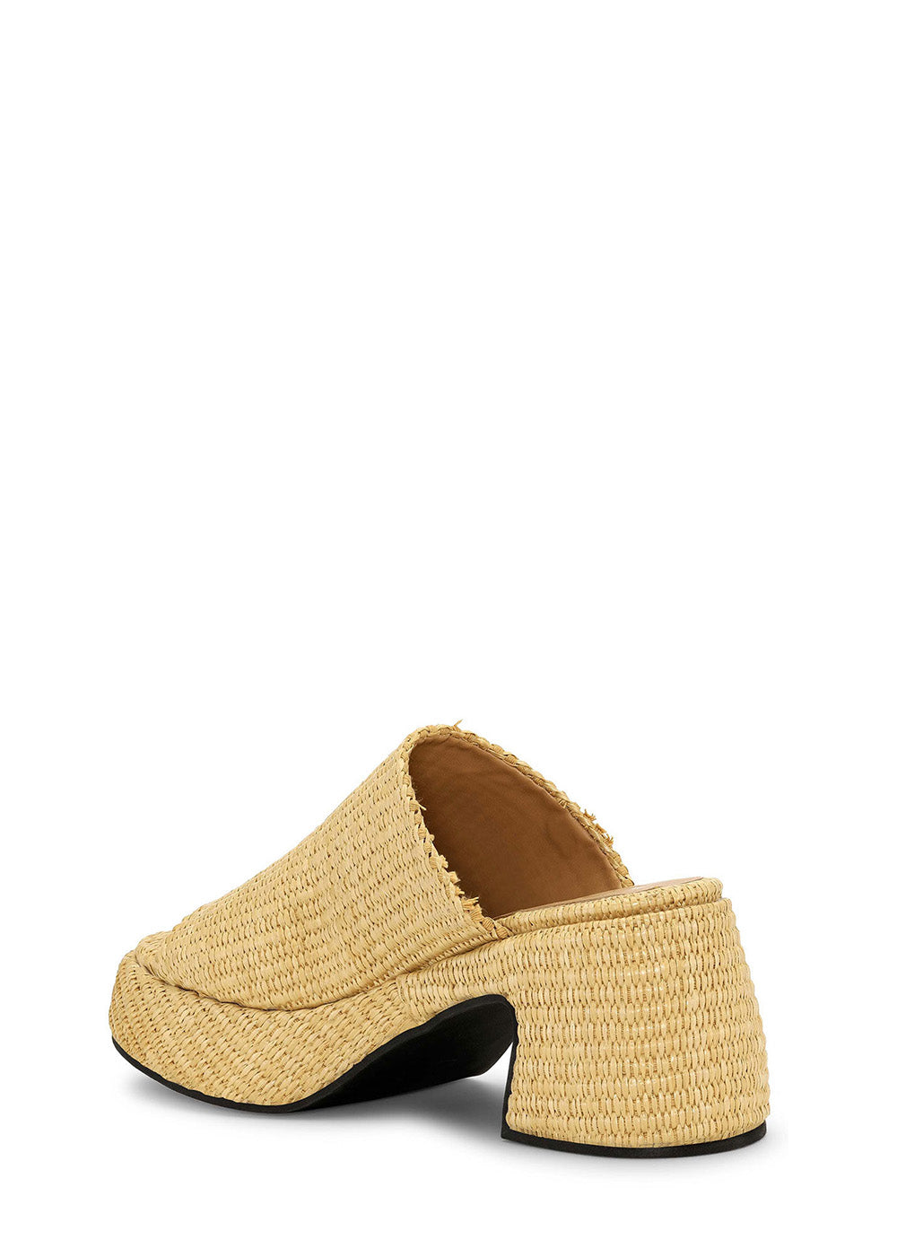 Butterfly Raffia Platform Sandal - Nature - GANNI Canada - Danali - S2631