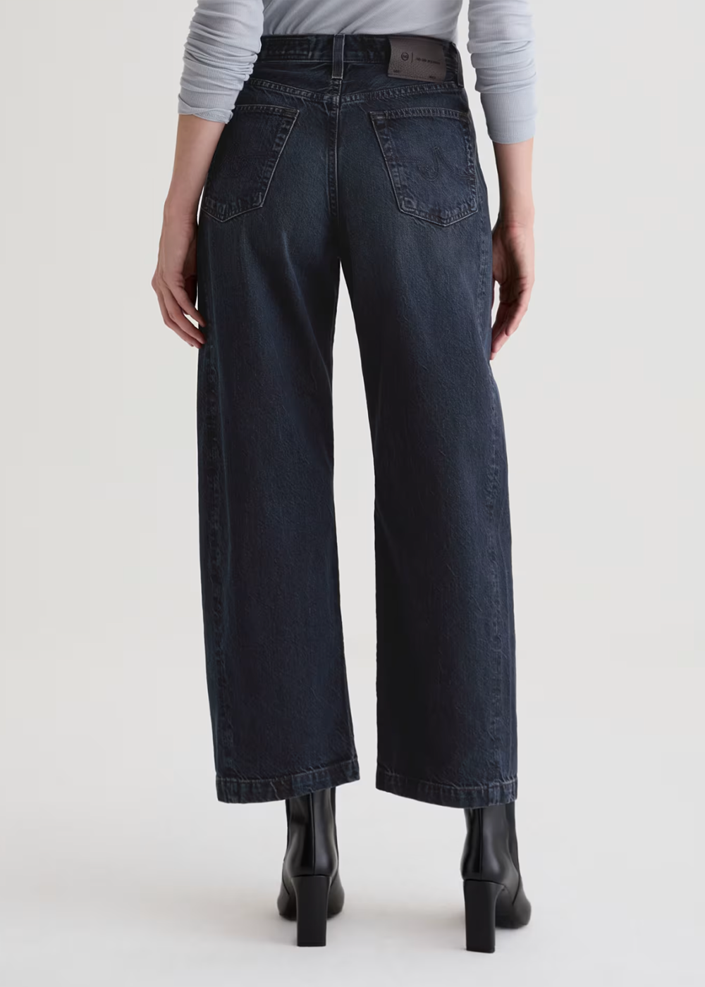 Hattie High Rise Barrel Jean